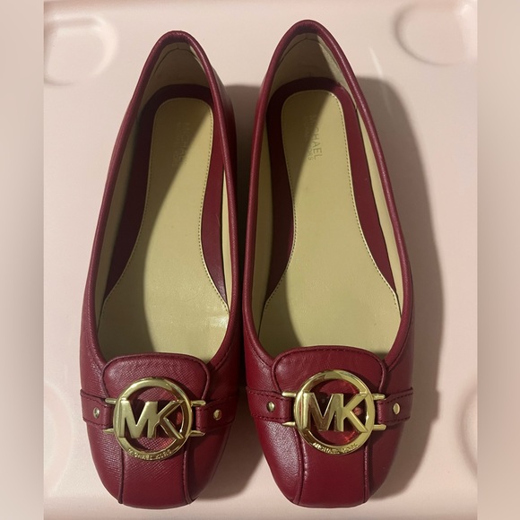 MICHAEL Michael Kors Shoes - Barely used Michael Kors, 8.5, wine colored flats.